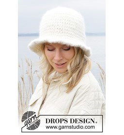 Dameshoedje gemaakt van Drops Lima