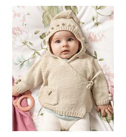 Baby jasje  gemaakt van Phildar Phil Cabotine