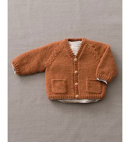 Babyvest gemaakt van Phildar Phil Ecolaine