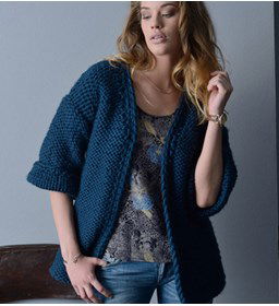 Vest gemaakt van Phildar Phil Express