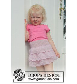 rokje gemaakt van Drops Kid Silk