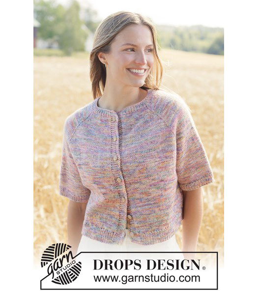 Breipatroon Top-down gebreid zomervest met punnikrand