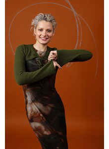 Dames bolero vest Charlotta