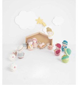 Kerststal gemaakt van Rico Ricorumi Twinkly Twinkly