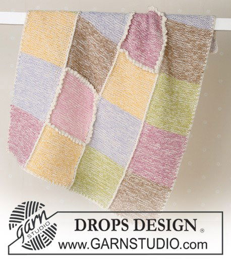 Haakpatroon Babydeken Pastel Checkers