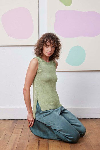 Damesshirt Evita met verlengd achterpand