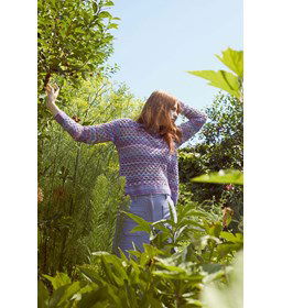 Damestrui in open fantasiepatroon