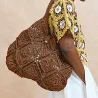 Shopper met schouderbanden