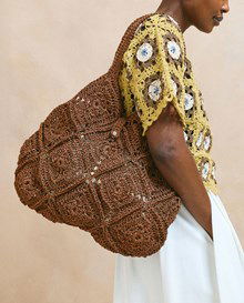 Shopper met schouderbanden