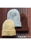 Breipatroon Muts Family Beanie van andere kant