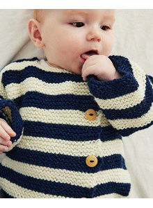 Babyvest in marinestyl