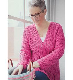 Dames trui gemaakt van Scheepjes Eliza