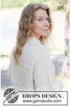 Breipatroon White Echo Sweater van andere kant