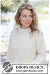 Breipatroon White Echo Sweater van andere kant