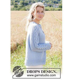 Dagdromen Vest gemaakt van Drops Alpaca