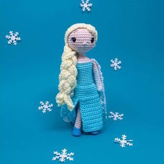 Haakpatroon Magische ijskoningin Elsa	