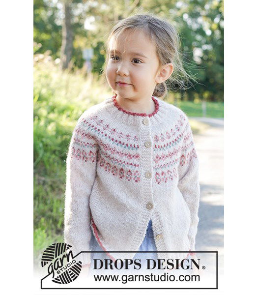 Breipatroon Berries en Dreams Cardigan