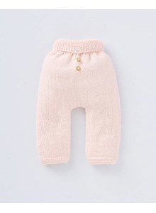 Babybroekje met dubbelgeslagen boord