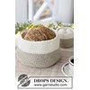 Frosted Linen Basket