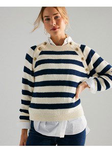 Gestreepte trui in marinestijl