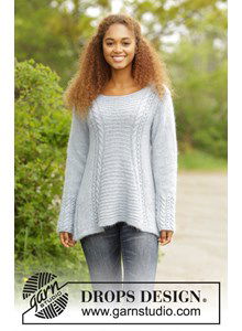 Dames trui met kabels