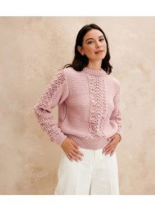 Damestrui met waaierpatroon