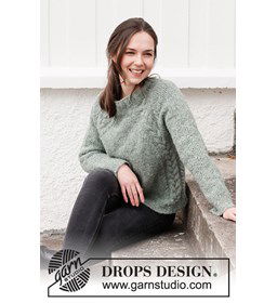 Damestrui gemaakt van Drops Brushed Alpaca Silk