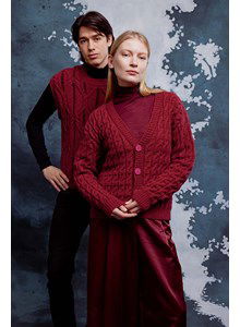 Damesvest met knoopsluiting