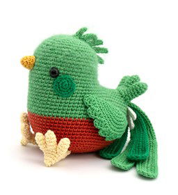 Emerald de quetzal gemaakt van Handwerk accesoires