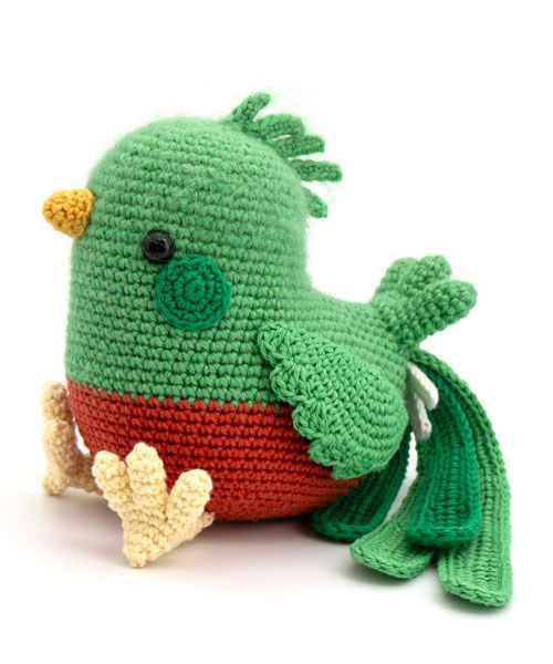 Haakpatroon Emerald de quetzal