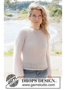 Zachte Trui in DROPS Kid-Silk