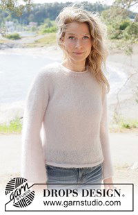 Zachte Trui in DROPS Kid-Silk