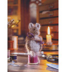 Muis met Brilletje gemaakt van Decoratie en miniaturen