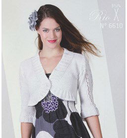 Bolero gemaakt van Lammy Yarns Rio