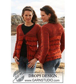 Vest gemaakt van Drops Alpaca