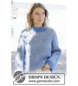 Ocean Lines Trui gemaakt van Drops Air