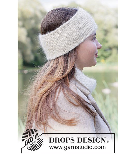 Breipatroon Hoofdband Fuzzy Wrap Headband