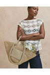 Haakpatroon Strandtas met zakje van andere kant