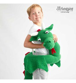 Draak gemaakt van Scheepjes Colour Crafter