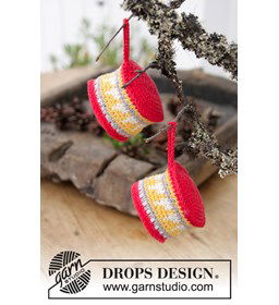 Trommel decoratie gemaakt van Drops Safran