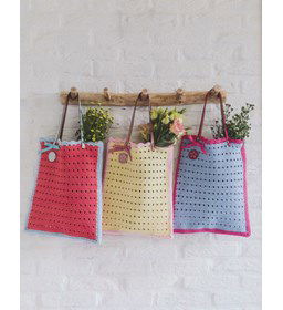 Tas gemaakt van Scheepjes Softfun