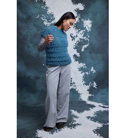 Dames debardeur Julietta gemaakt van Rondbreinaald nr 8