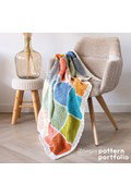 Haakpatroon Gather Blanket. De deken ....