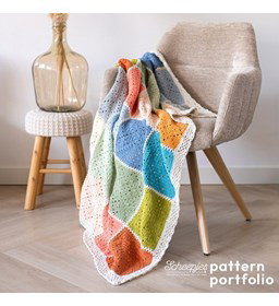 Gather Blanket gemaakt van Haaknaalden