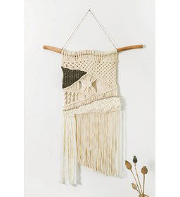 Wandhanger Nuno gemaakt van Boeken DMC