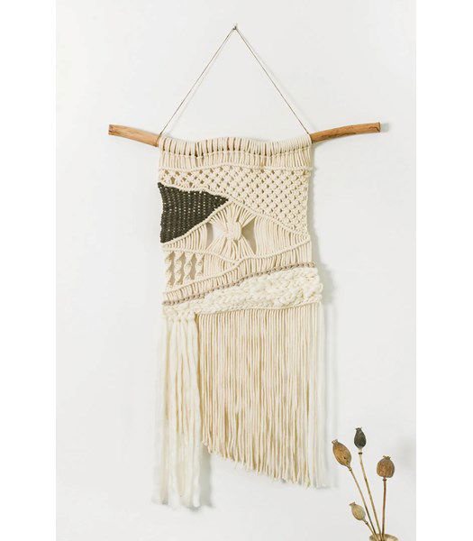 Macrame patroon Wandhanger Nuno