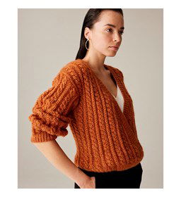 Damesvest gemaakt van Phildar Phil Air Perou