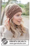 Breipatroon Hoofdband met kabels Toffee Twist Headband van andere kant