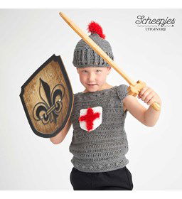 Ridder gemaakt van Scheepjes Panda