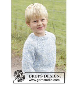 Lachende Lente Trui  gemaakt van Drops Alpaca